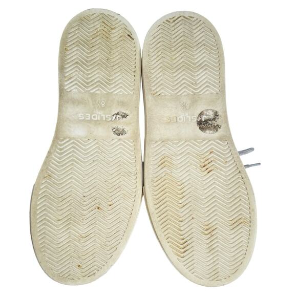 J Slide Grey Knit Platform Sneakers Size 8.5 - Picture 8 of 8